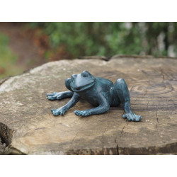 Décors Animaux en Bronze Statuette grenouille bronze -AN2678BR-V