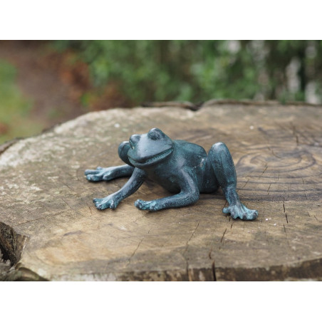 Décors Animaux en Bronze Statuette grenouille bronze -AN2678BR-V