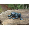 Décors Animaux en Bronze Statuette grenouille bronze -AN2678BR-V