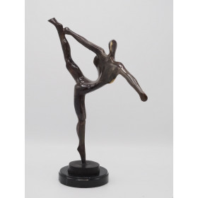 Statuette bronze danseur moderne 42cm