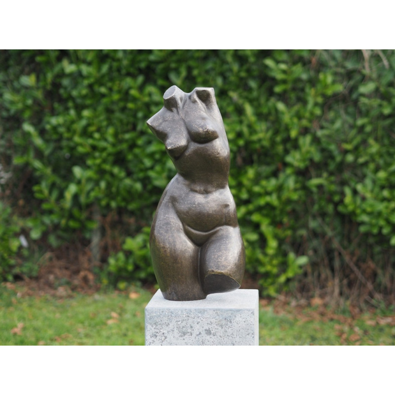 Décors Animaux en Bronze Statuette bronze grand torse de femme cm