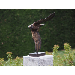Décors Animaux en Bronze Statuette hibou bronze -AN1321BR-B