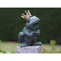 Décors Animaux en Bronze Statuette grenouille royale bronze -AN1322BR-V-F