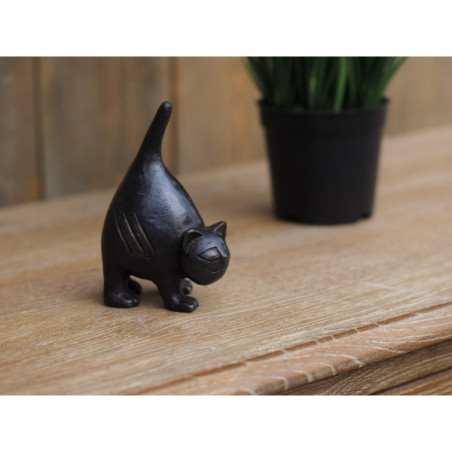 Statuette chat bronze -AN1326BR-B