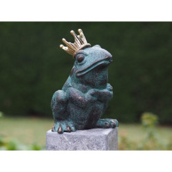 Décors Animaux en Bronze Statuette grenouille royale bronze -AN1322BR-V-F (2)