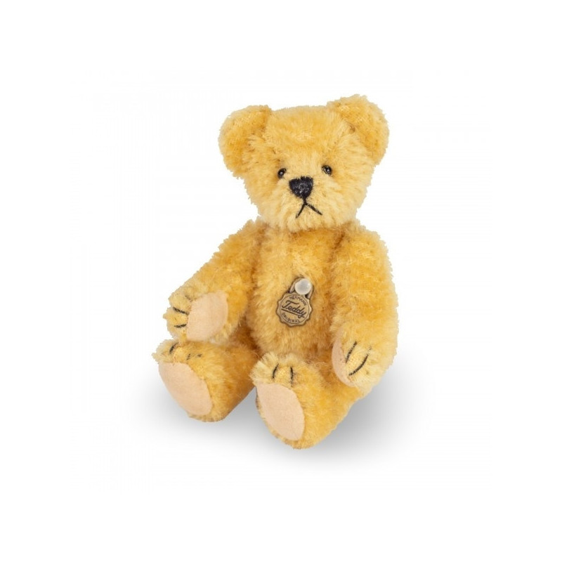 Animaux-Bois-Animaux-Bronzes propose Peluche miniature ours teddy flori 7 cm collection ed. limitée Hermann -15469 3
