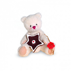 Peluche ours teddy avec son étoile 14 cm Hermann -11708 7