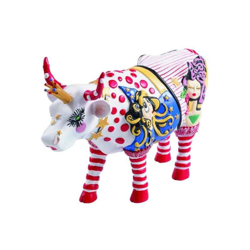 Animaux de la ferme Vache Vaca Princesa CowParade résine taille M