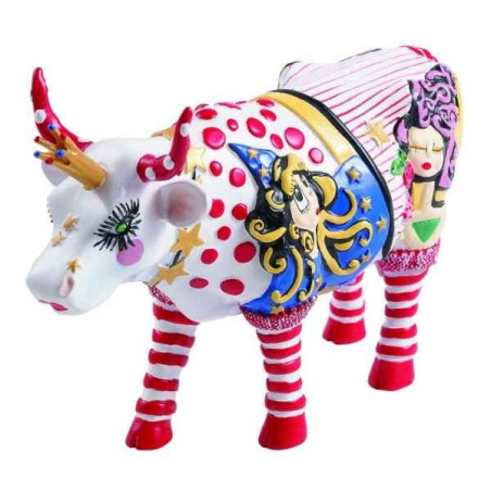 Animaux de la ferme Vache Vaca Princesa CowParade résine taille M