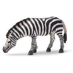 Animaux de la ferme Figurine Schleich Afrique Zèbre broutant -14609