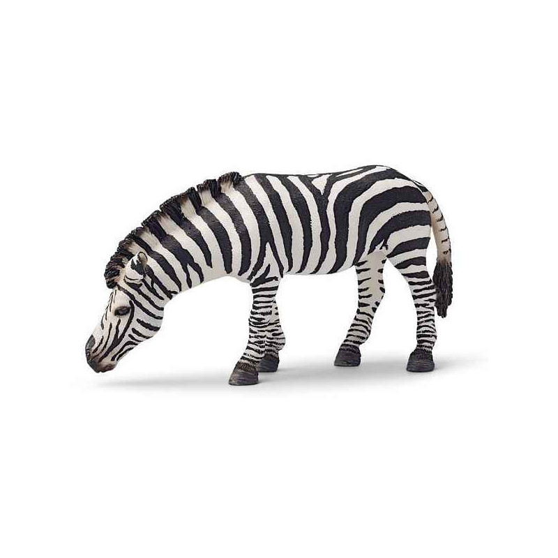 Animaux de la ferme Figurine Schleich Afrique Zèbre broutant -14609