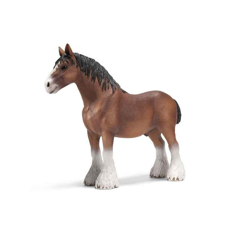 Animaux de la ferme Figurine Schleich Poulain Clydesdale -13670