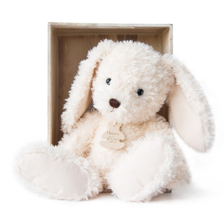 Lapin chiné - écru 22 cm histoire d'ours -2615