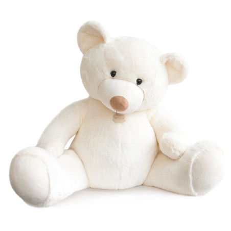 Bel'ours blanc 90cm histoire d'ours -2668