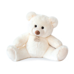 Bel'ours blanc 80cm histoire d'ours -2667