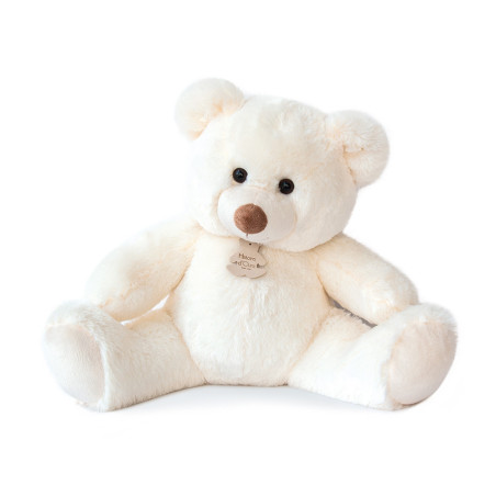 Bel'ours blanc 80cm histoire d'ours -2667