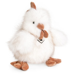 Panache blanc - poule - signature histoire d'ours -2554