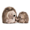Panache taupe - hérisson gm - signature histoire d'ours -2553