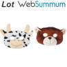 Promotion peluche masque vache ours Histoire d'ours -LWS-211