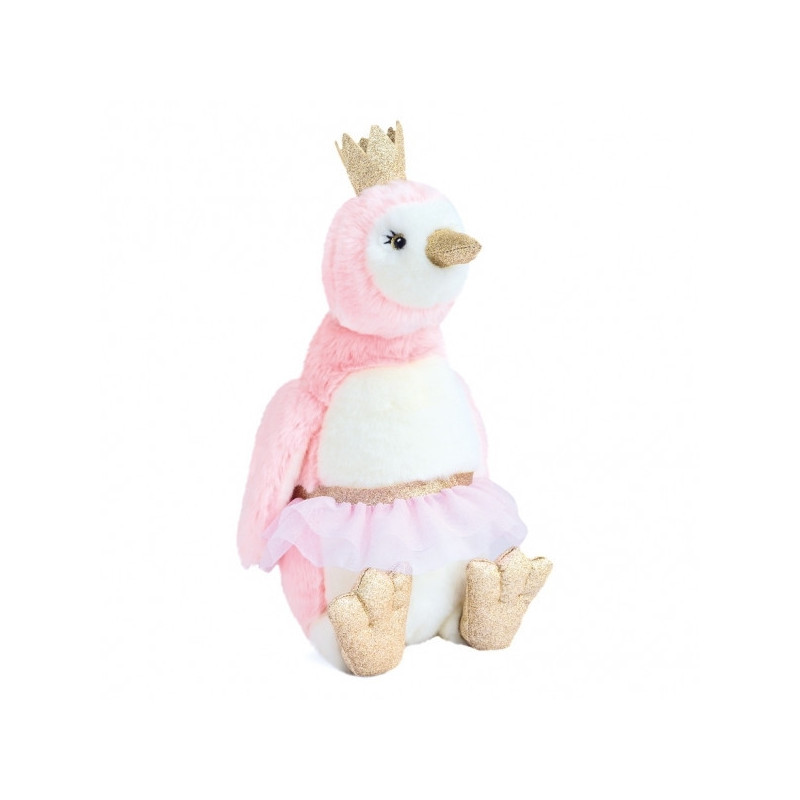 Peluche pingouin Pigloo rose 50 cm histoire d\'ours -2862