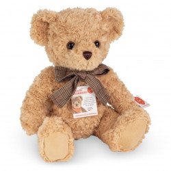 Animaux-Bois-Animaux-Bronzes propose Peluche ours teddy beige 35 cm avec buiteur hermann teddy collection -91373 3