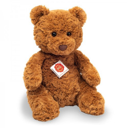 Animaux-Bois-Animaux-Bronzes propose Peluche ours teddy châtaigne 25 cm Hermann -91391 7