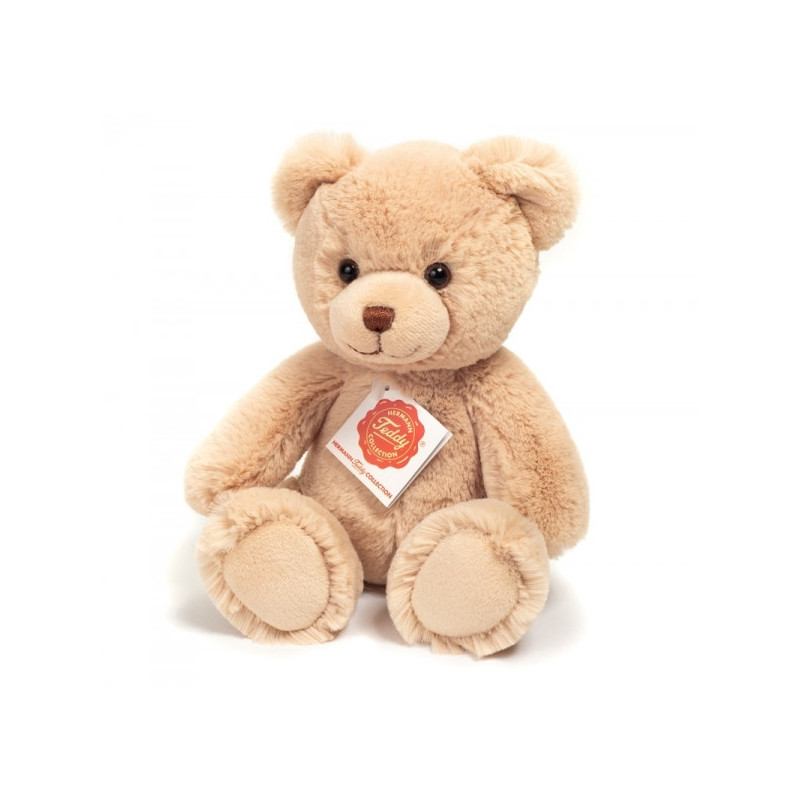 Animaux-Bois-Animaux-Bronzes propose Peluche ours teddy beige 20 cm Hermann -91394 8