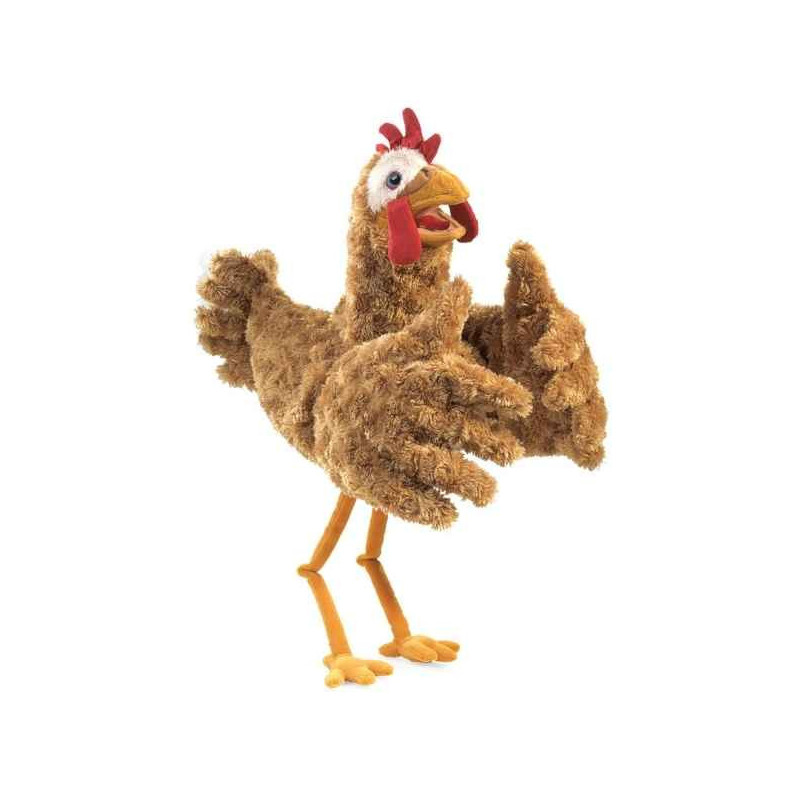 Animaux de la ferme Poule marionnette 