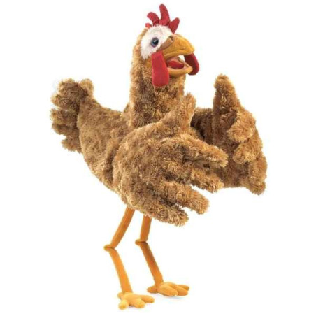 Animaux de la ferme Poule marionnette 