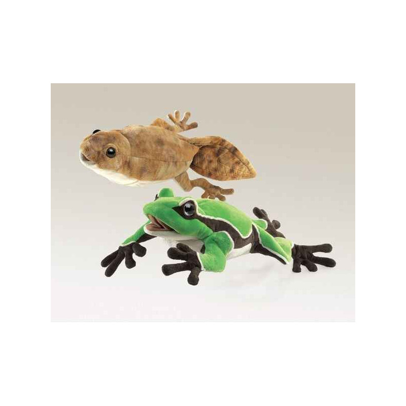 Animaux marins Réversible Grenouille Tétard marionnette 