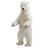 Décoration animaux Automate ours polaire dressé 150cmh/65cml (3650) peluche animalière -0241