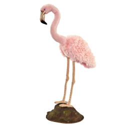 Location automate flamand rose 80cmh Anima -L0418