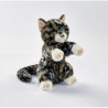 Décoration animaux Automate grizzly dressé peluche animalière -0195
