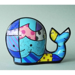 Statuette baleine Britto Romero -B334197
