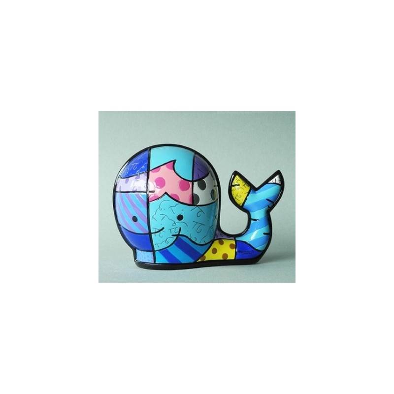 Statuette baleine Britto Romero -B334197