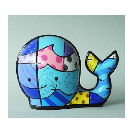 Statuette baleine Britto Romero -B334197