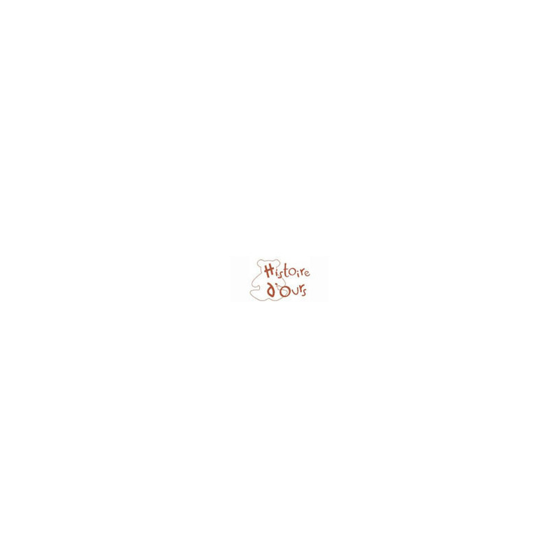 Panache blanc - coin coin gm - signature histoire d'ours -2459