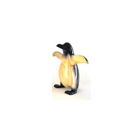 Décors Animaux bois La pélican à terre en résineux 60 cm Lasterne -OPE060