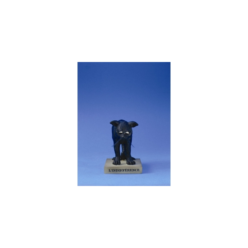 Animaux-Bois-Animaux-Bronzes.com propose Chat -le Chat domestique l'indifference (petit) cd21