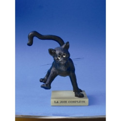 Animaux-Bois-Animaux-Bronzes.com propose Chat -le Chat domestique la joie complete (petit)e cd12