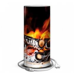 Décoration Luminaire Animaux Lampe montagne feu de bois -MO1209 (2)