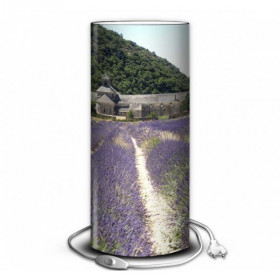 Lampe sud paysage de provence lavande mas provençal -SU1207