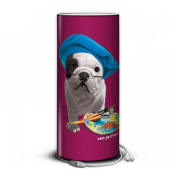 Décoration Luminaire Animaux Lampe téo jasmin artiste fuschia -TO1701 (2)