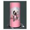 Décoration Luminaire Animaux Lampe téo jasmin bunny rose -TO15162