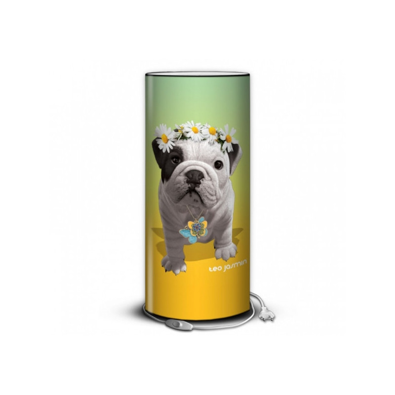 Décoration Luminaire Animaux Lampe téo jasmin liberty jaune -TO1702