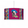 Décoration Luminaire Animaux Lampe téo jasmin artiste fuschia -TO1701