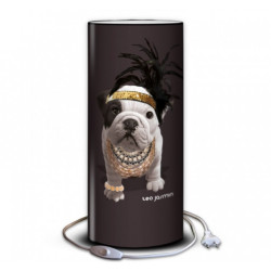 Décoration Luminaire Animaux Lampe teo jasmin charleston chocolat -TO15183