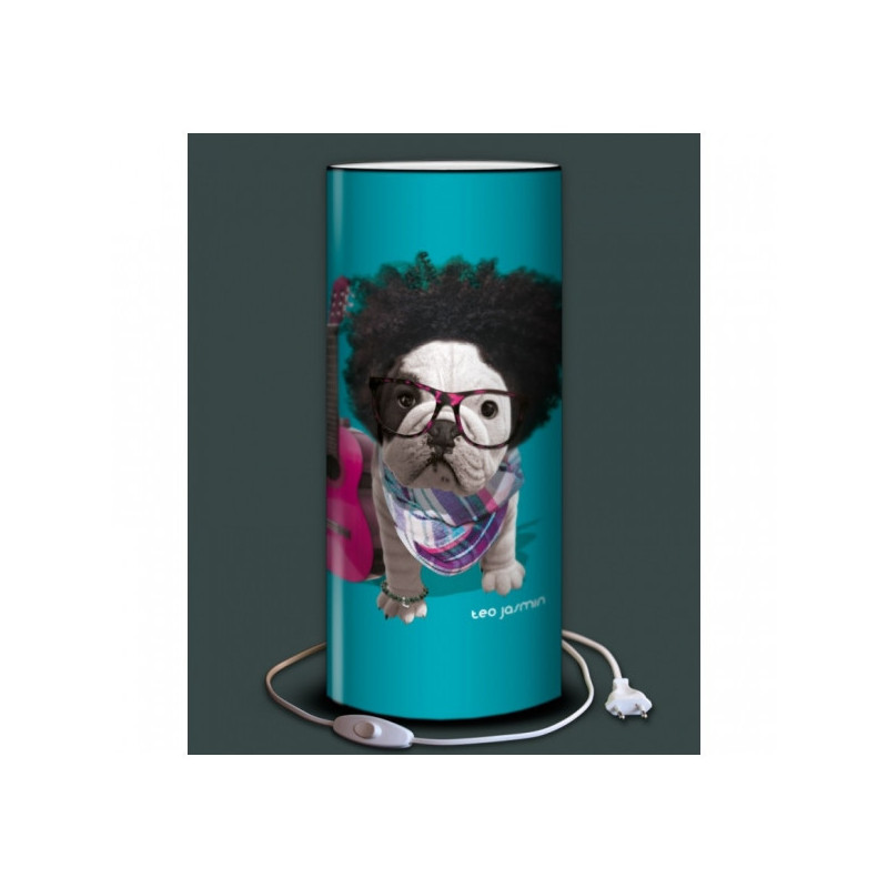 Décoration Luminaire Animaux Lampe teo jasmin be cool turquoise -TO15182
