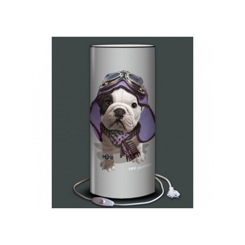 Décoration Luminaire Animaux Lampe téo jasmin aviateur warmgrey -TO1556