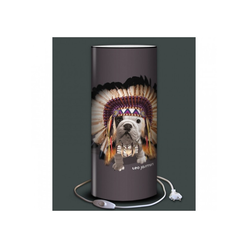 Décoration Luminaire Animaux Lampe téo jasmin apache choco -TO1549